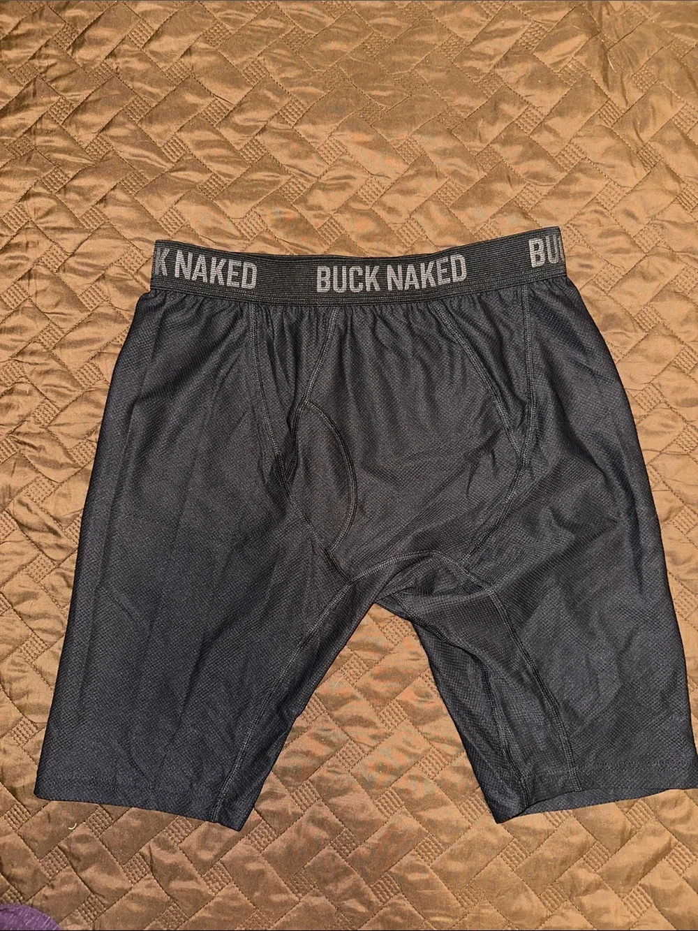 Duluth Trading Co Buck Naked Black Performance Boxer Briefs